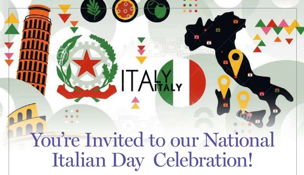 National Italian Day image source: Evergreen Retirement Community